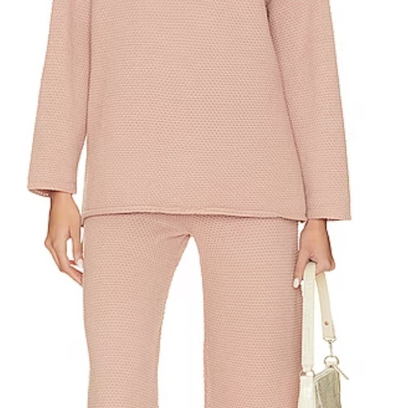 🔥NWT🌊! FREE PEOPLE! THE HAILEE SWEATER SET! Size 'XS' and color is Dusty Pink! - Picture 8 of 9